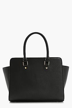 Boohoo Lexi Mini Winged Tote