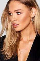Boohoo Glittery Hoops And Studs 6 Pack