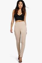 Boohoo Scuba Skinny Pocket Trouser