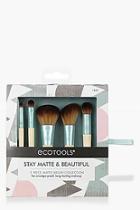 Boohoo Ecotools Stay Matte & Beautiful 5pk Brush Kit