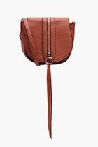 Boohoo Jenny Zip Tassel Saddle Cross Body Bag