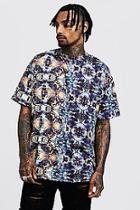 Boohoo Oversized Kaleidoscope Print T-shirt