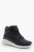 Boohoo Interlace Faux Suede Hi Top