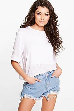 Boohoo Emma Extreme Frayed Low Rise Denim Hot Pants