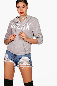Boohoo Cara Relax Hoodie