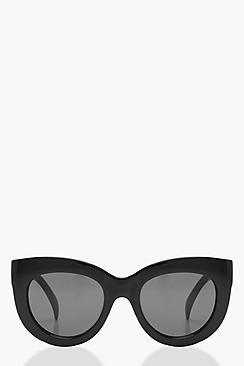 Boohoo Oversized Cat Eye Sunglasses