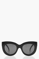 Boohoo Oversized Cat Eye Sunglasses