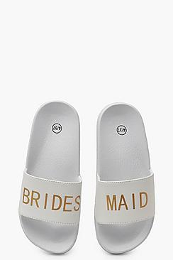 Boohoo Bridesmaid Slogan Sliders