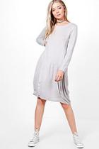 Boohoo Julia Soft Knit Midi Dress