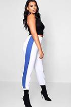 Boohoo Plus Contrast Stripe Joggers