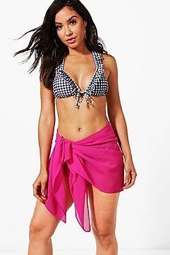 Boohoo Iris Wrap Around Sarong