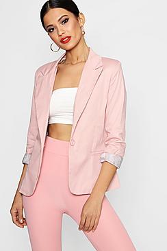 Boohoo Colour Block Blazer