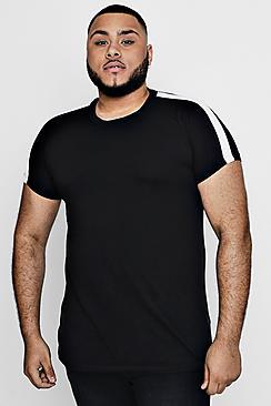 Boohoo Big And Tall Slim Fit Raglan T-shirt