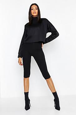 Boohoo Tall Raw Hem Oversized Boxy Sweat