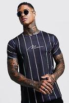 Boohoo Man Signature Multi Coloured Stripe T-shirt