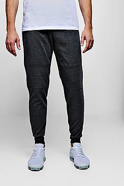 Boohoo Jersey Panel Detail Joggers