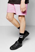Boohoo Dip Dye Jersey Shorts Pink