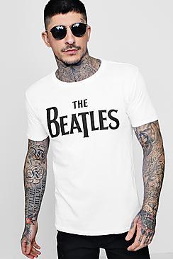 Boohoo The Beatles Short Sleeve T-shirt