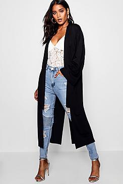 Boohoo Maxi Split Back Kimono
