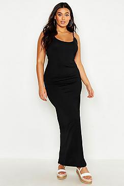 Boohoo Plus Strappy Maxi Dress