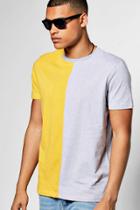 Boohoo Half/half T-shirt Yellow