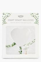Boohoo Wedding Heart Shaped Balloons 3 Pack