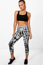 Boohoo Ruby Fit 'breathe' Running Capri Legging