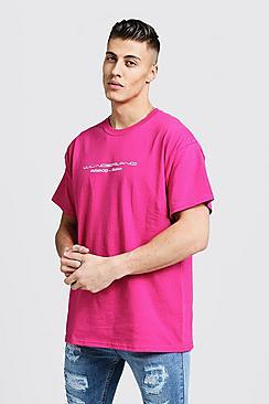 Boohoo T-shirt With Front & Back Print