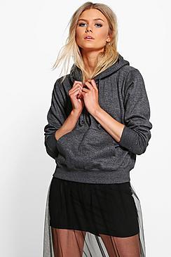 Boohoo Petite Holly Overhead Hoody