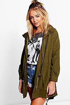 Boohoo Anna Hooded Festival Parka
