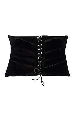 Boohoo Plus Gemma Velvet Corset