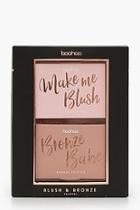 Boohoo Blush & Bronze Palette Set