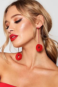 Boohoo Emily Abstract Drop Earrings