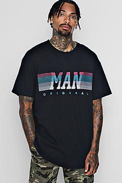 Boohoo Oversized Man Established Print T-shirt