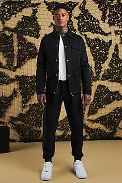 Boohoo 4 Pocket Utility Jacket