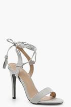 Boohoo Wrap Strap Detail Barely There Sandals
