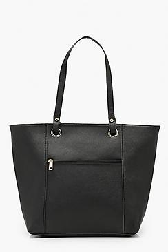 Boohoo Ring Detail Pocket Shopper