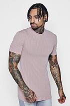 Boohoo Muscle Fit Chunky Rib T-shirt