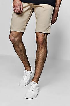Boohoo Stone Slim Fit Chino Short