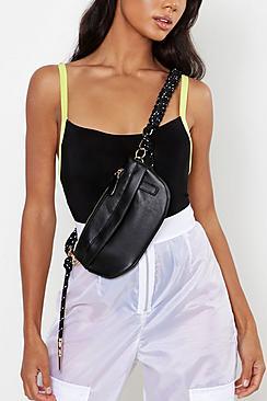 Boohoo Rope Belt Front Body Bum Bag