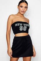 Boohoo Maya Loop Back Pastel Mini Skirt