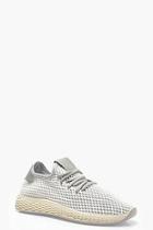 Boohoo Lace Up Knitted Sports Trainers
