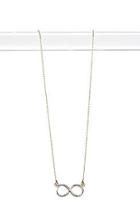 Boohoo Boutique Isla Gold Plated Infinity Necklace