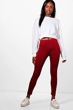 Boohoo Shreeya Thick Ponte High Waist Leggings