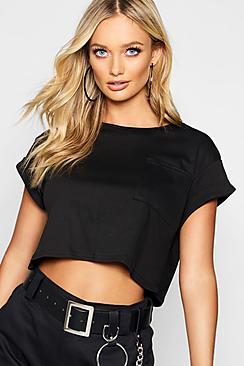 Boohoo Basic Pocket Detail T-shirt