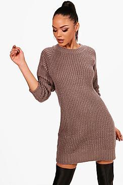 Boohoo Soft Knit Jumper Dress
