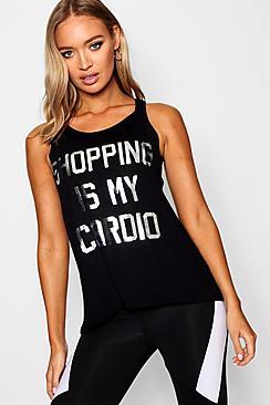 Boohoo Fit Shopping Is My Cardio Running Vest