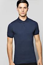 Boohoo Short Sleeve Extreme Muscle Fit Polo