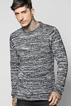 Boohoo Bagel Neck Space Dye Jumper