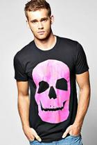 Boohoo Skull Abstract Print T-shirt